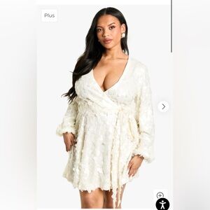 Boohoo dress with sequin